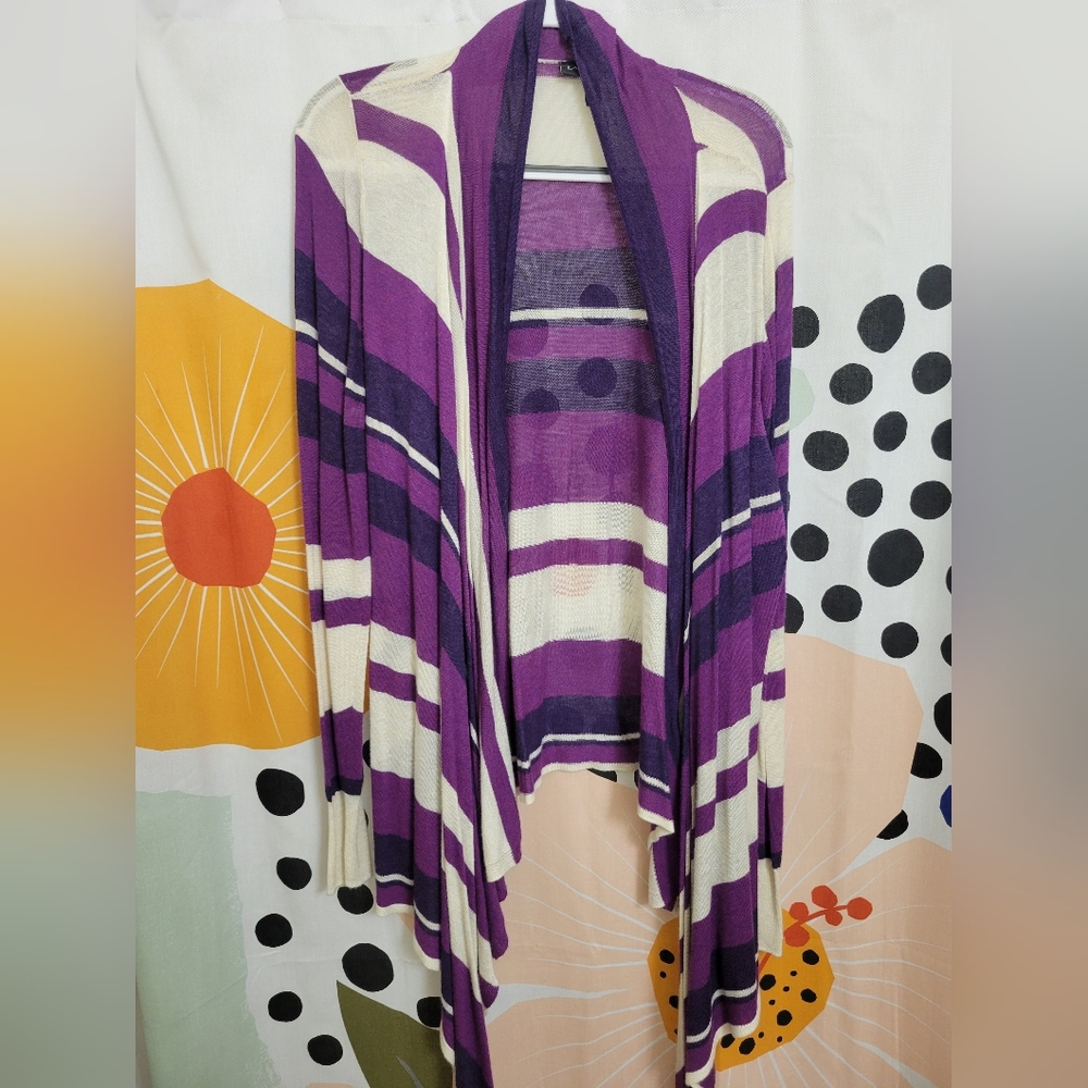 Lane Bryant high-low cardigan